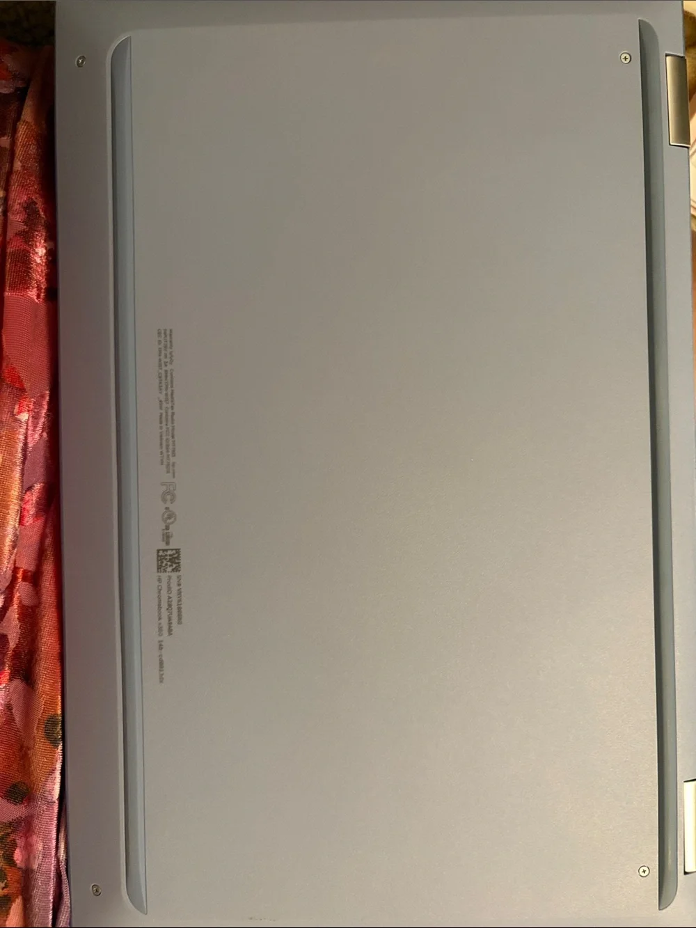 Blue Chromebook HP Touchscreen Laptop